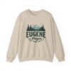 Eugene Oregon: College Town Vibes, Outdoor Adventure Nature Unisex Heavy Blend™ Crewneck Sweatshirt