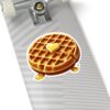 Adorable Waffle Butter Syrup Kiss-Cut Stickers, Perfect for Laptops, Water Bottles, Scrapbooking, Fun Gifts, Foodie Decor