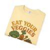 Eat Your Veggies Retro Shirt | Cute Vegan Tee | Vintage Vegetable Graphic