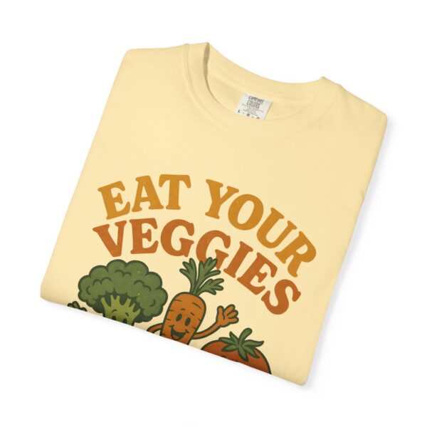 Eat Your Veggies Retro Shirt | Cute Vegan Tee | Vintage Vegetable Graphic