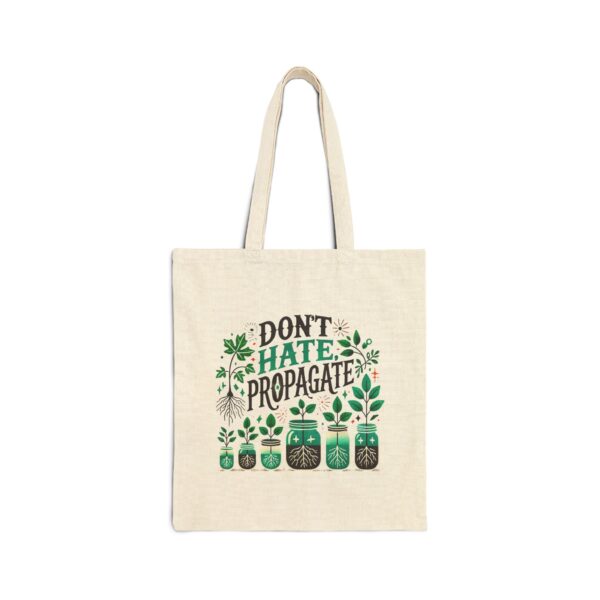 Plant Lover Canvas Tote Bag - Cute Gift for Gardening Plant Mom Dad