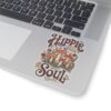 Hippie Soul Mushrooms Sticker – Trippy Boho Psychedelic Vinyl Decal for Laptops, Water Bottles & More