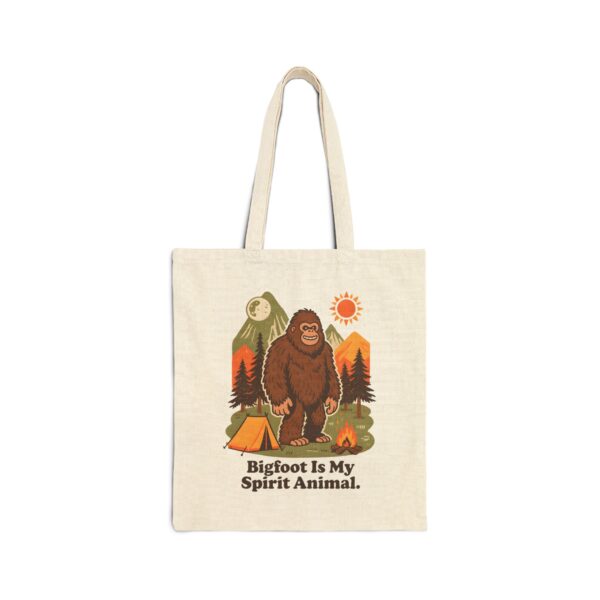 Adventure Tote Bag for Nature Lovers, Campers, Hikers, Bigfoot Fans