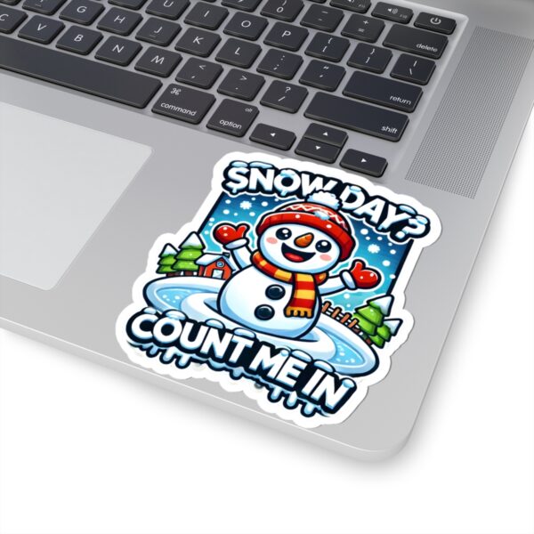 Snow Day Kiss-Cut Stickers - Fun Winter Decor for Kids & Adults