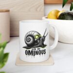 Creepy Cute Snail Skull Mug - Slow, Spooky Vibes for Your Morning Brew