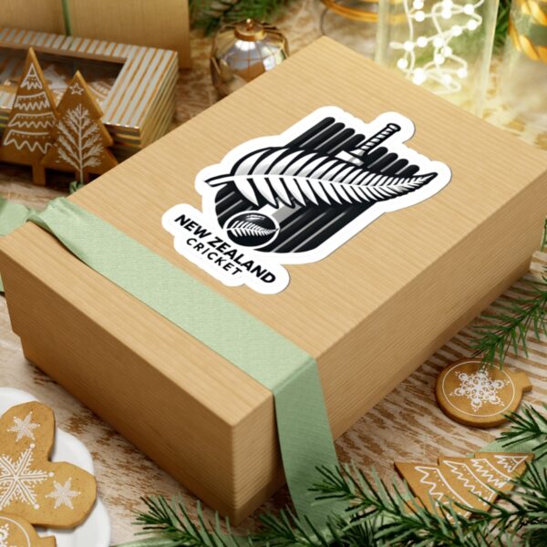 New Zealand Cricket Kiss-Cut Stickers for Sports Fans | Laptop & Water Bottle Décor