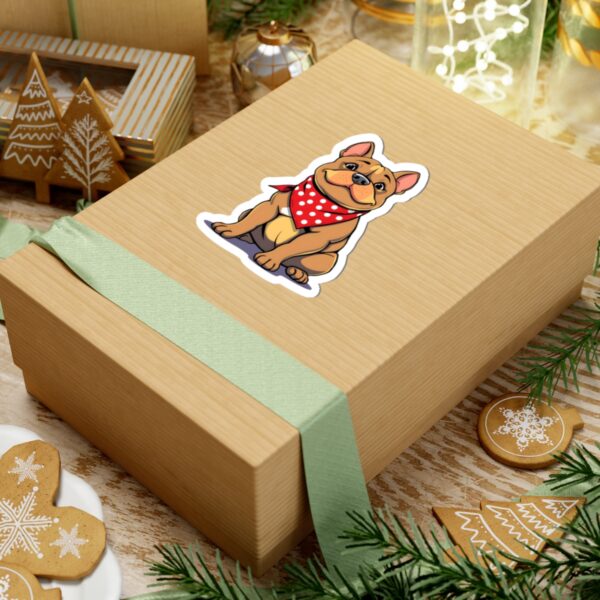 Cute French Bulldog Kiss-Cut Stickers - Perfect for Dog Lovers & Pet Enthusiasts