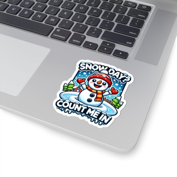 Snow Day Kiss-Cut Stickers - Fun Winter Decor for Kids & Adults