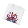 Quirky Octo-Cat Hybrid Cute Creepy Monster T-Shirt Weird Cool Graphic Tee