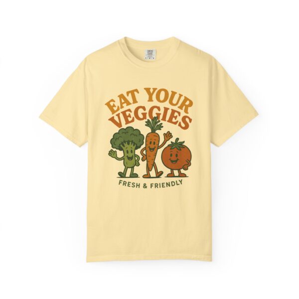 Eat Your Veggies Retro Shirt | Cute Vegan Tee | Vintage Vegetable Graphic