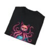 Quirky Octo-Cat Hybrid Cute Creepy Monster T-Shirt Weird Cool Graphic Tee