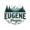 Eugene Oregon: College Town Vibes, Outdoor Adventure Nature Kiss-Cut Stickers