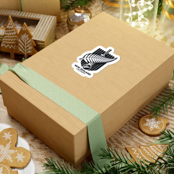 New Zealand Cricket Kiss-Cut Stickers for Sports Fans | Laptop & Water Bottle Décor