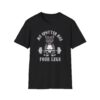 Funny Gym Shirt – "My Spotter Has Four Legs" Workout Motivation for Dog Lovers & Fitness Fans