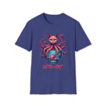 Quirky Octo-Cat Hybrid Cute Creepy Monster T-Shirt Weird Cool Graphic Tee