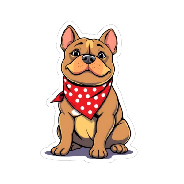 Cute French Bulldog Kiss-Cut Stickers - Perfect for Dog Lovers & Pet Enthusiasts
