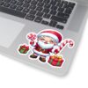 Cute Santa Claus Kiss-Cut Stickers for Holiday Cheer