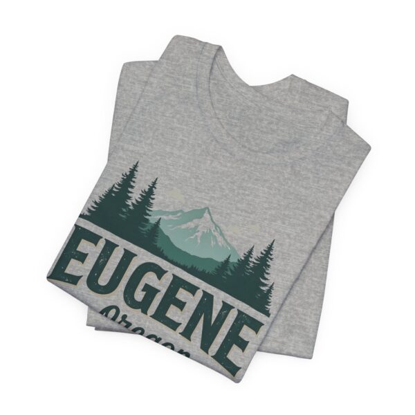 Eugene Oregon Nature Tee - Unisex Short Sleeve T-Shirt for Outdoor Lovers