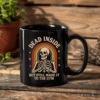 Funny Gym Mug for Fitness Lovers with a Dark Sense of Humor
