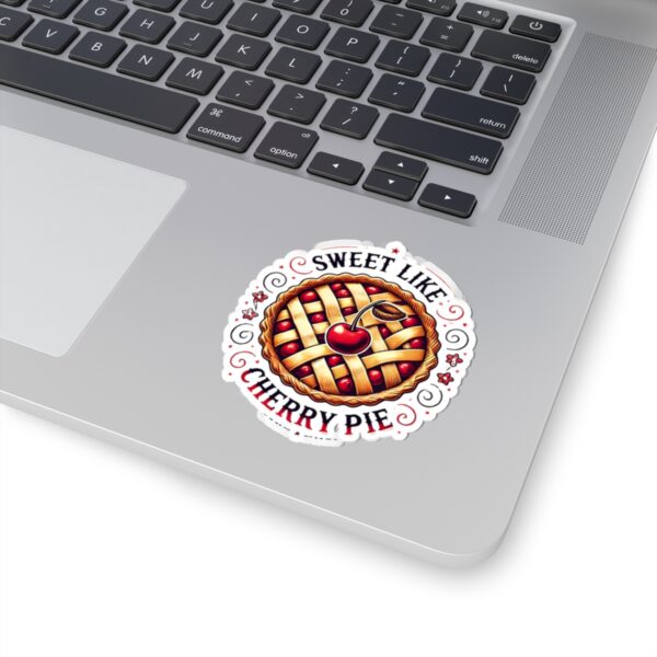 Sweet Like Cherry Pie Stickers - Fun and Whimsical Vinyl Decals for Sweet Lovers