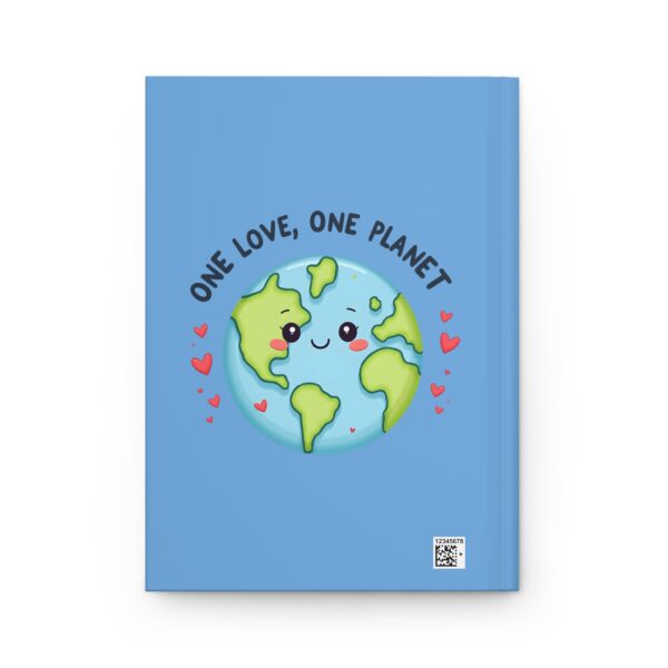 One Love, One Planet Journal - Cute Earth Design for Eco-Friendly Inspiration, Nature Lover Gift, Diary, Travel Journal