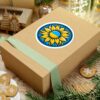 Vibrant Ukrainian Sunflower Kiss-Cut Stickers | Perfect for Laptops & Water Bottles