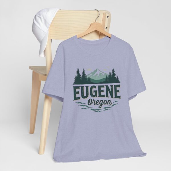 Eugene Oregon Nature Tee - Unisex Short Sleeve T-Shirt for Outdoor Lovers
