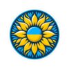 Vibrant Ukrainian Sunflower Kiss-Cut Stickers | Perfect for Laptops & Water Bottles