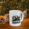 Creepy Cute Snail Skull Mug - Slow, Spooky Vibes for Your Morning Brew