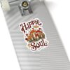Hippie Soul Mushrooms Sticker – Trippy Boho Psychedelic Vinyl Decal for Laptops, Water Bottles & More