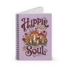 Hippie Soul Spiral Notebook - Vintage Vibe, Artistic Journal for Free Spirits, Creative Writing, Beautiful Gift Idea, Boho
