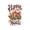 Hippie Soul Mushrooms Sticker – Trippy Boho Psychedelic Vinyl Decal for Laptops, Water Bottles & More