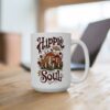 Hippie Soul Mushrooms: Psychedelic Boho Nature Ceramic Mug, (11oz, 15oz)