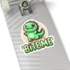 Cute Dinosaur 'Bite Me' Kiss-Cut Stickers