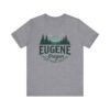 Eugene Oregon Nature Tee - Unisex Short Sleeve T-Shirt for Outdoor Lovers