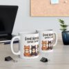 Good Morning Human Servant Funny Cat Coffee Mug – Cute Gift for Cat Lovers