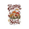 Hippie Soul Mushrooms Sticker – Trippy Boho Psychedelic Vinyl Decal for Laptops, Water Bottles & More