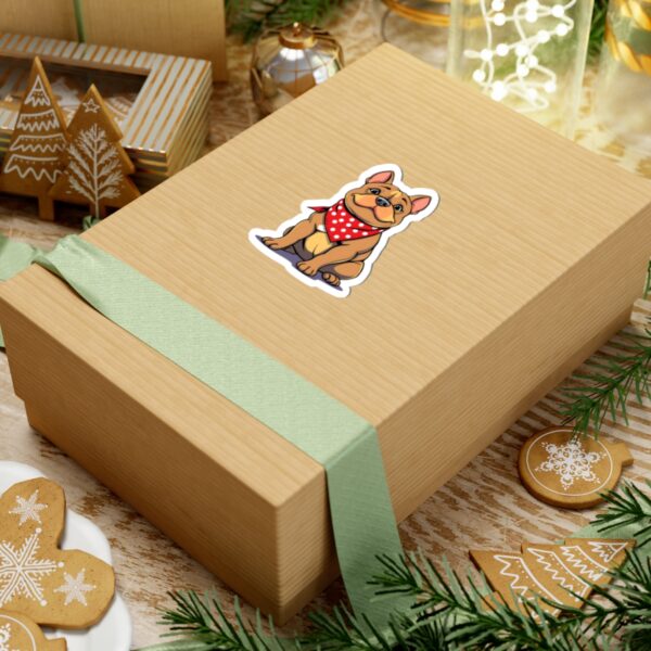 Cute French Bulldog Kiss-Cut Stickers - Perfect for Dog Lovers & Pet Enthusiasts