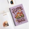 Hippie Soul Spiral Notebook - Vintage Vibe, Artistic Journal for Free Spirits, Creative Writing, Beautiful Gift Idea, Boho