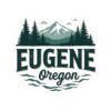 Eugene Oregon: College Town Vibes, Outdoor Adventure Nature Kiss-Cut Stickers