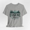 Eugene Oregon Nature Tee - Unisex Short Sleeve T-Shirt for Outdoor Lovers