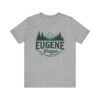 Eugene Oregon Nature Tee - Unisex Short Sleeve T-Shirt for Outdoor Lovers