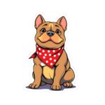 Cute French Bulldog Kiss-Cut Stickers - Perfect for Dog Lovers & Pet Enthusiasts