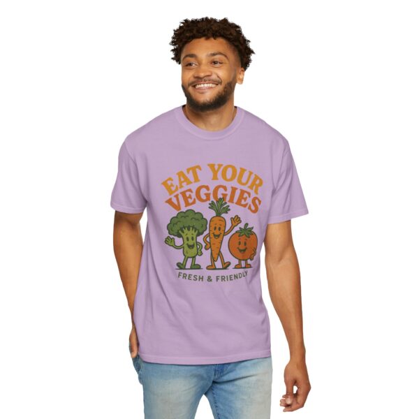 Eat Your Veggies Retro Shirt | Cute Vegan Tee | Vintage Vegetable Graphic