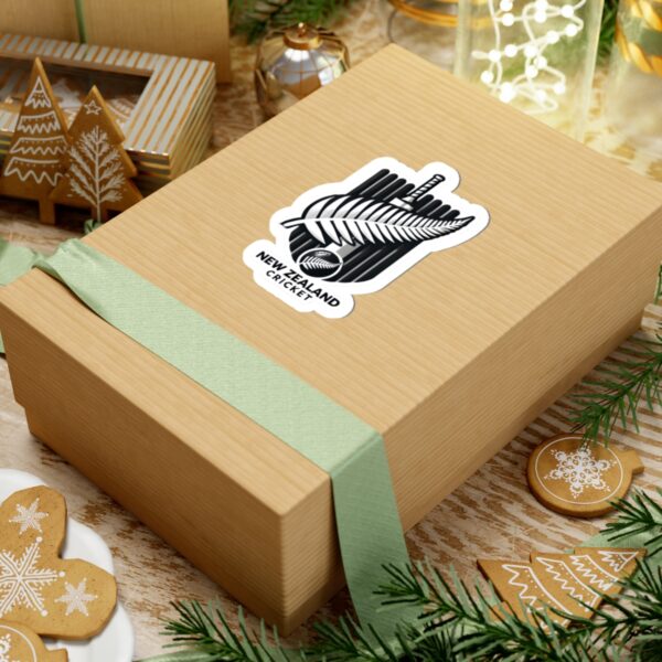 New Zealand Cricket Kiss-Cut Stickers for Sports Fans | Laptop & Water Bottle Décor