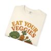 Eat Your Veggies Retro Shirt | Cute Vegan Tee | Vintage Vegetable Graphic