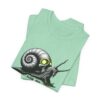 Slow But Ominous Snail: A Creepy Cute T-shirt for Bold Unique Styles