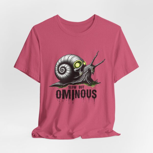 Slow But Ominous Snail: A Creepy Cute T-shirt for Bold Unique Styles