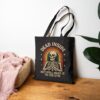 Funny Gym Tote Bag | Dead Inside Skeleton | Gift for Gym Lover